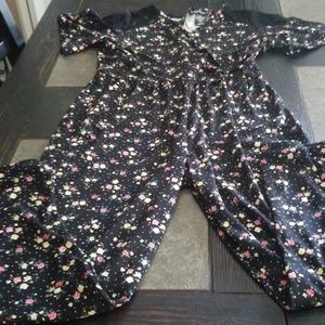 Girls pants romper